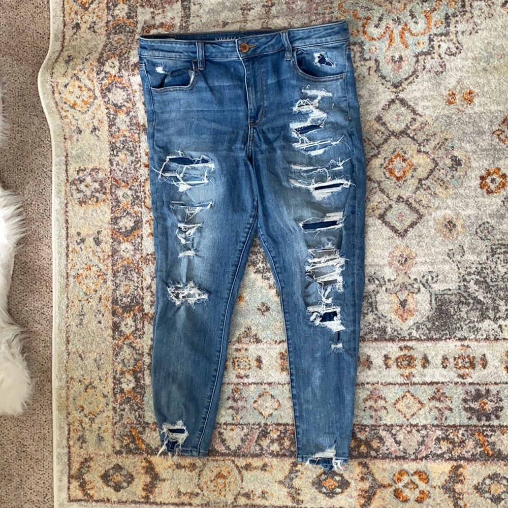 Ripped American Eagle Jeans